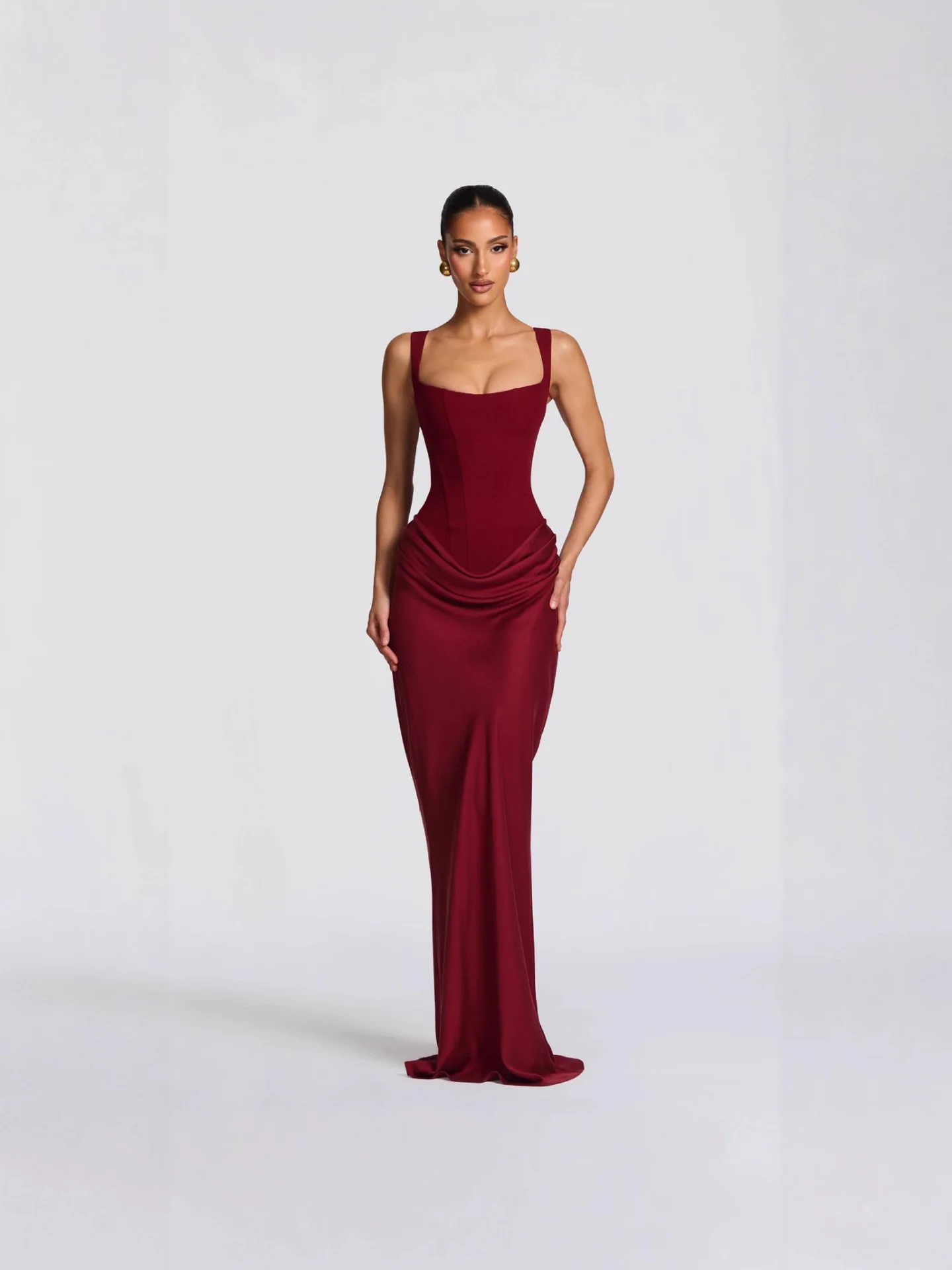 Wine red color