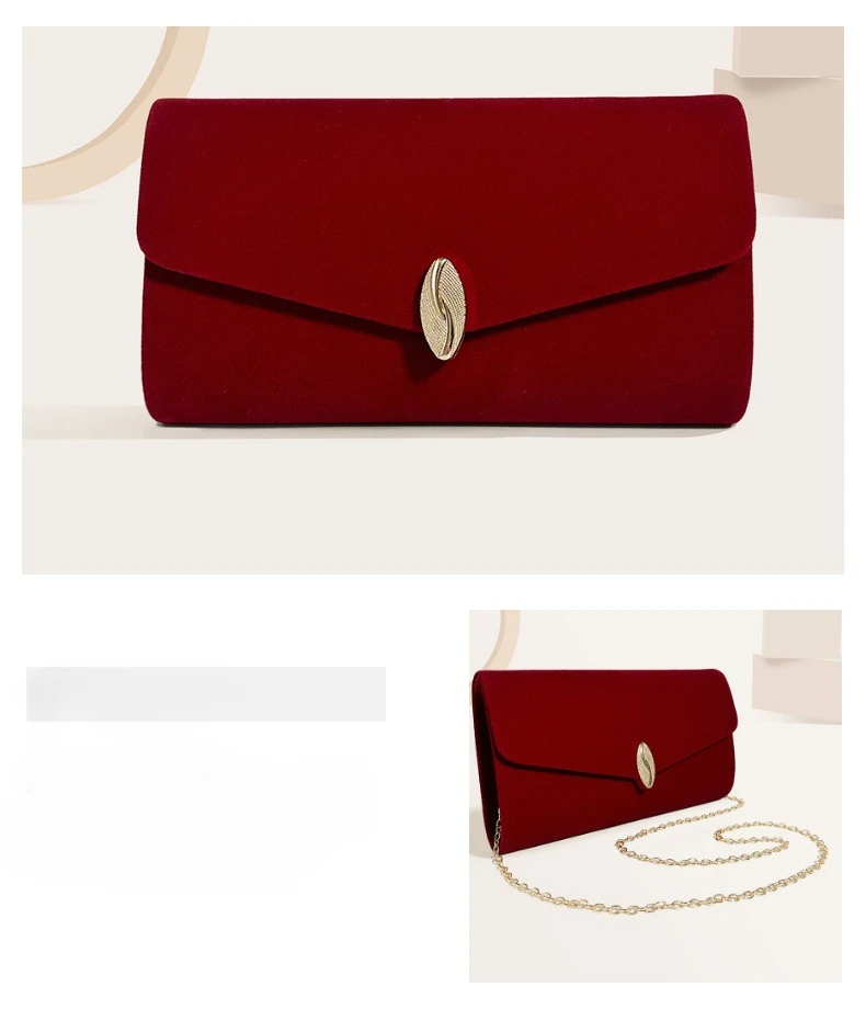 Sac à main carré vintage en velours, sacs de banquet de luxe