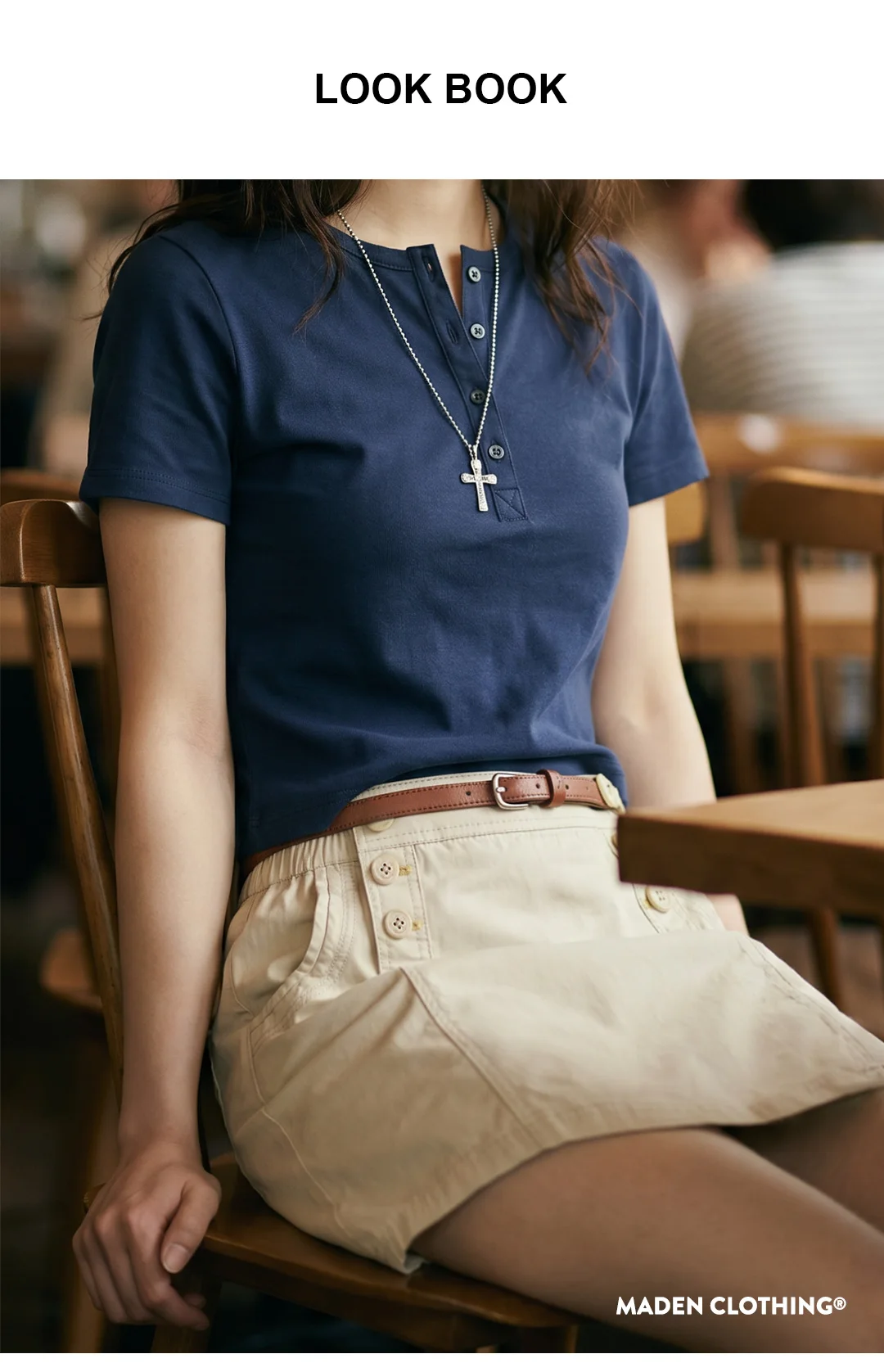 Jupe-Short Élégance Riviera en pur coton, coupe trapèze, taille haute élastique, ajustée, fine, décontractée, courte, pour l'été